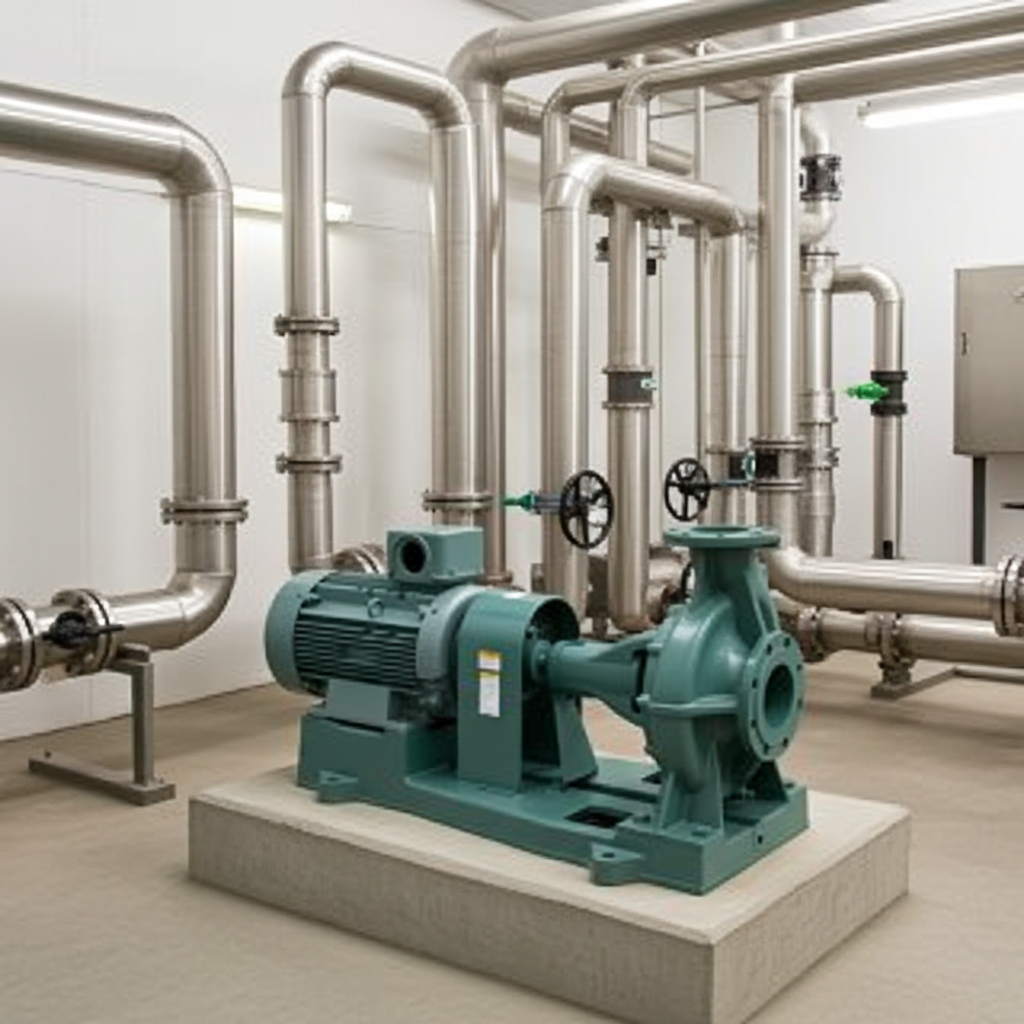 SJ4-125×100GC537-e 渦巻ﾎﾟﾝﾌﾟ4極直結形SJ4型屋内3相200V