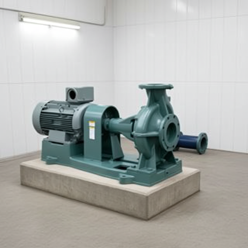 SJ4-150×125K515-e 渦巻ﾎﾟﾝﾌﾟ4極直結形SJ4型屋内3相200V