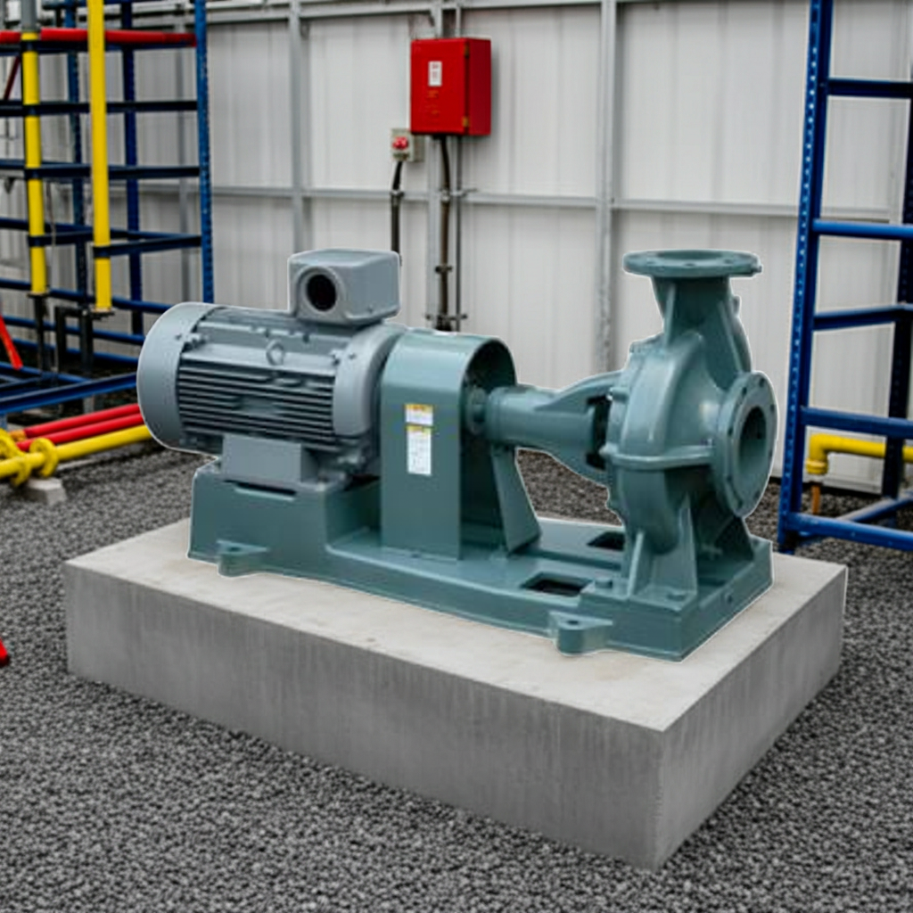 SJ4-150×125J518-e 渦巻ﾎﾟﾝﾌﾟ4極直結形SJ4型屋内3相200V