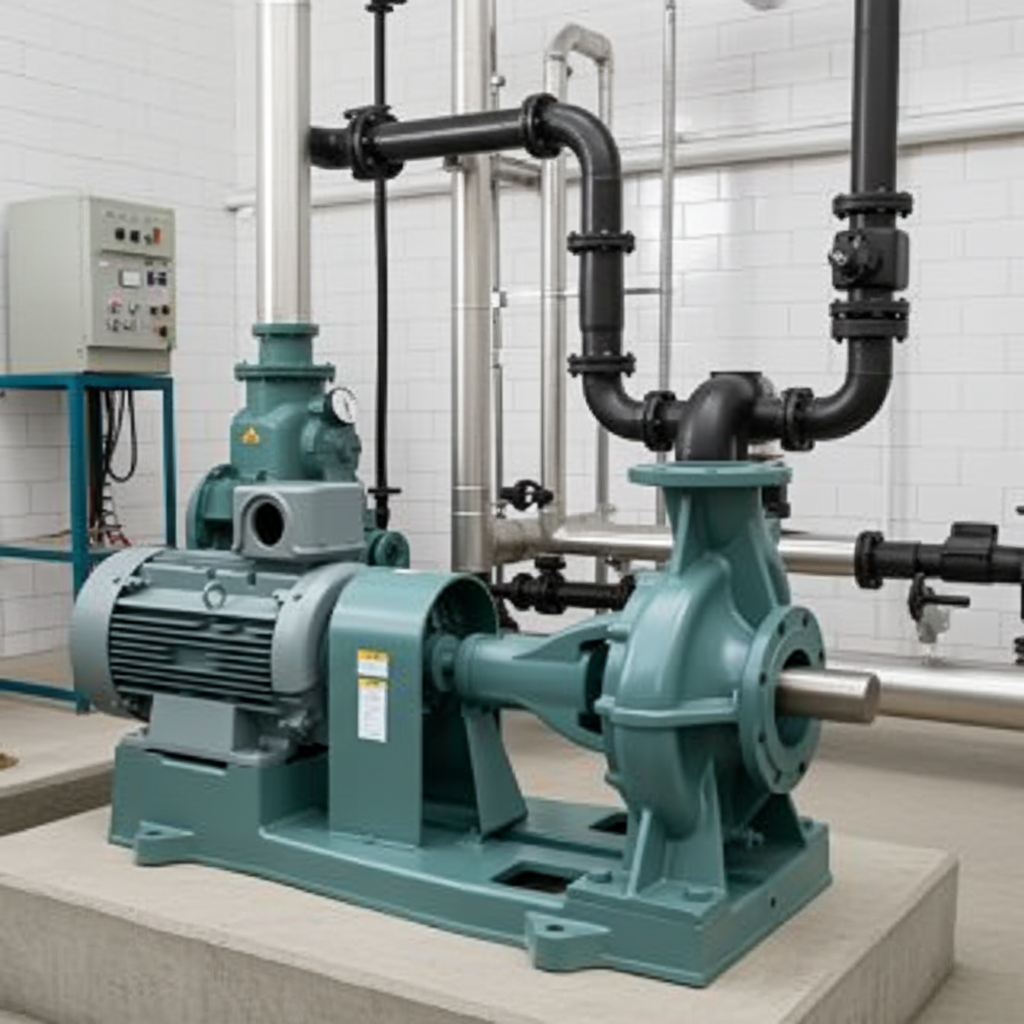 SJ4-150×125J530-e 渦巻ﾎﾟﾝﾌﾟ4極直結形SJ4型屋内3相200V