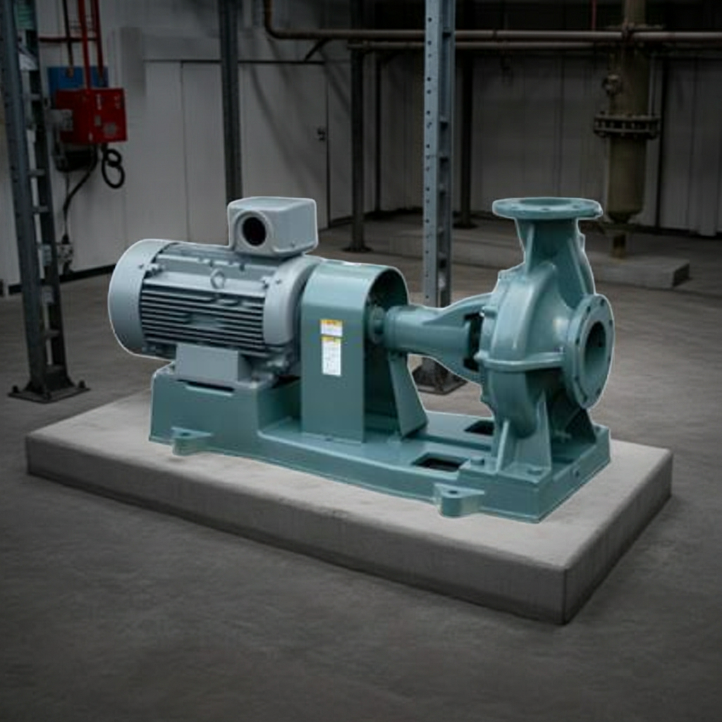 SJ4-150×125G537-e 渦巻ﾎﾟﾝﾌﾟ4極直結形SJ4型屋内3相200V