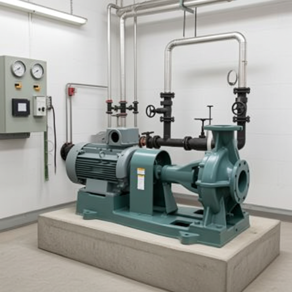 SJ4-150×125G545-e 渦巻ﾎﾟﾝﾌﾟ4極直結形SJ4型屋内3相200V