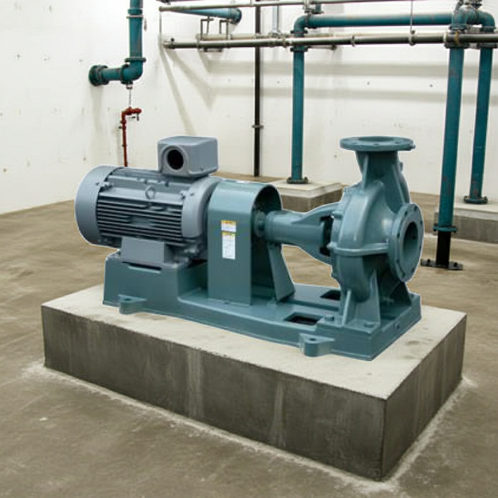 SJ4-200×150K530-e 渦巻ﾎﾟﾝﾌﾟ4極直結形SJ4型屋内3相200V