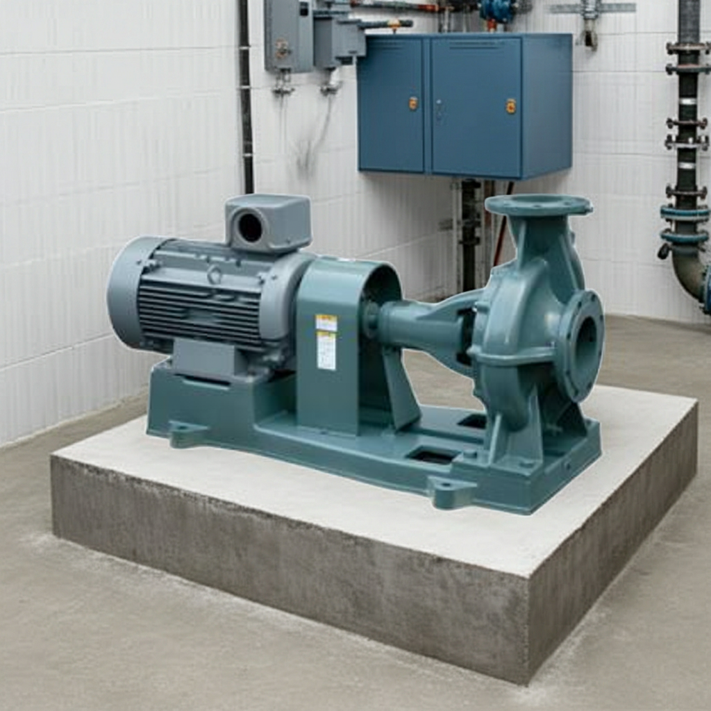 SJ4-200×150J537-e 渦巻ﾎﾟﾝﾌﾟ4極直結形SJ4型屋内3相200V