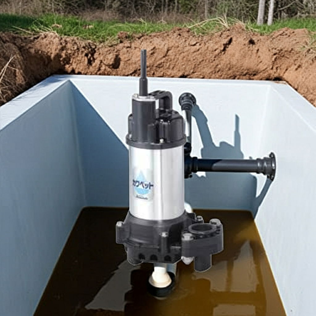 WUP4-405-0.25T 強化樹脂製排水水中ﾎﾟﾝﾌﾟ2極