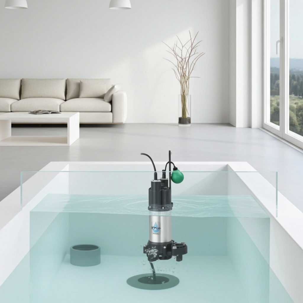 WUP4-505-0.75L 強化樹脂製排水水中ﾎﾟﾝﾌﾟ2極