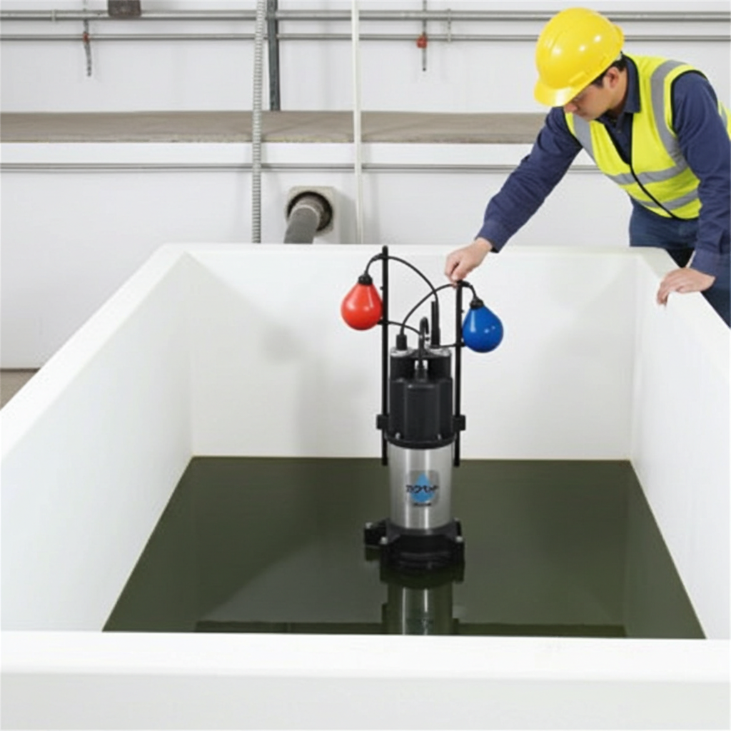 WUP4-505-0.4TLN  強化樹脂製排水水中ﾎﾟﾝﾌﾟ2極