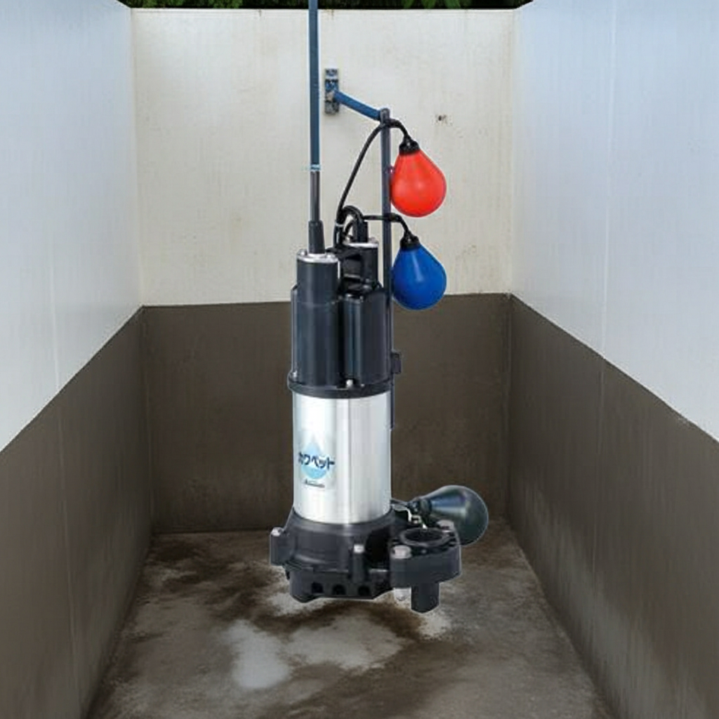 WUP4-505-0.75LN 強化樹脂製排水水中ﾎﾟﾝﾌﾟ2極