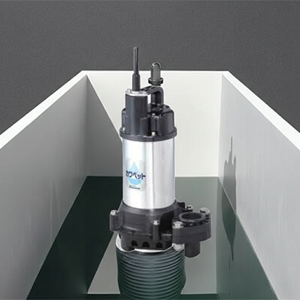 WUP4-406-0.25S 強化樹脂製排水水中ﾎﾟﾝﾌﾟ2極単相100V