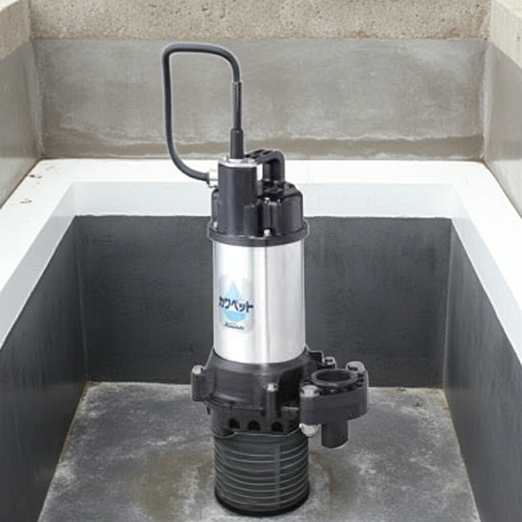 WUP4-406-0.25T 強化樹脂製排水水中ﾎﾟﾝﾌﾟ2極