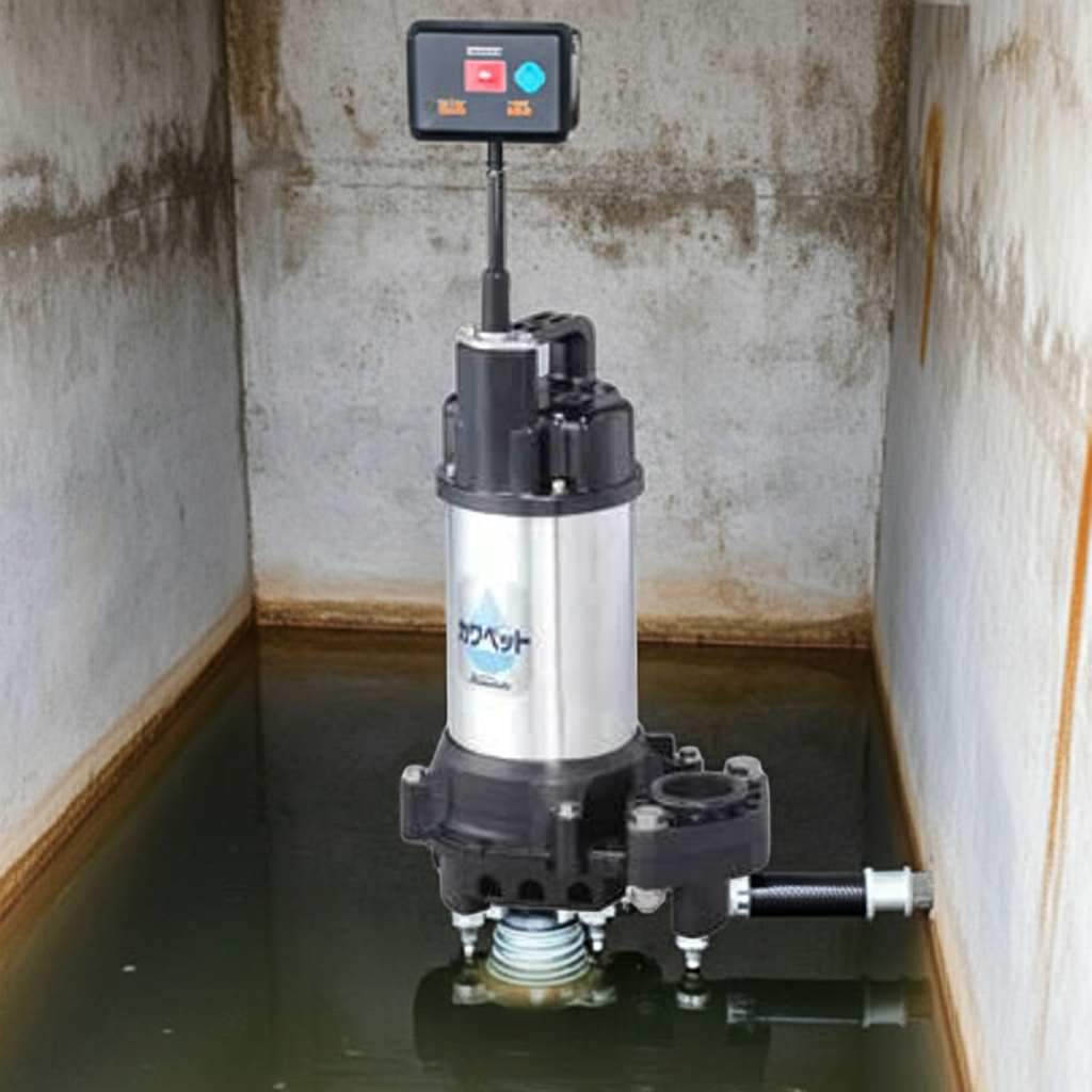 WUP4-506-0.4S 強化樹脂製排水水中ﾎﾟﾝﾌﾟ2極単相100V