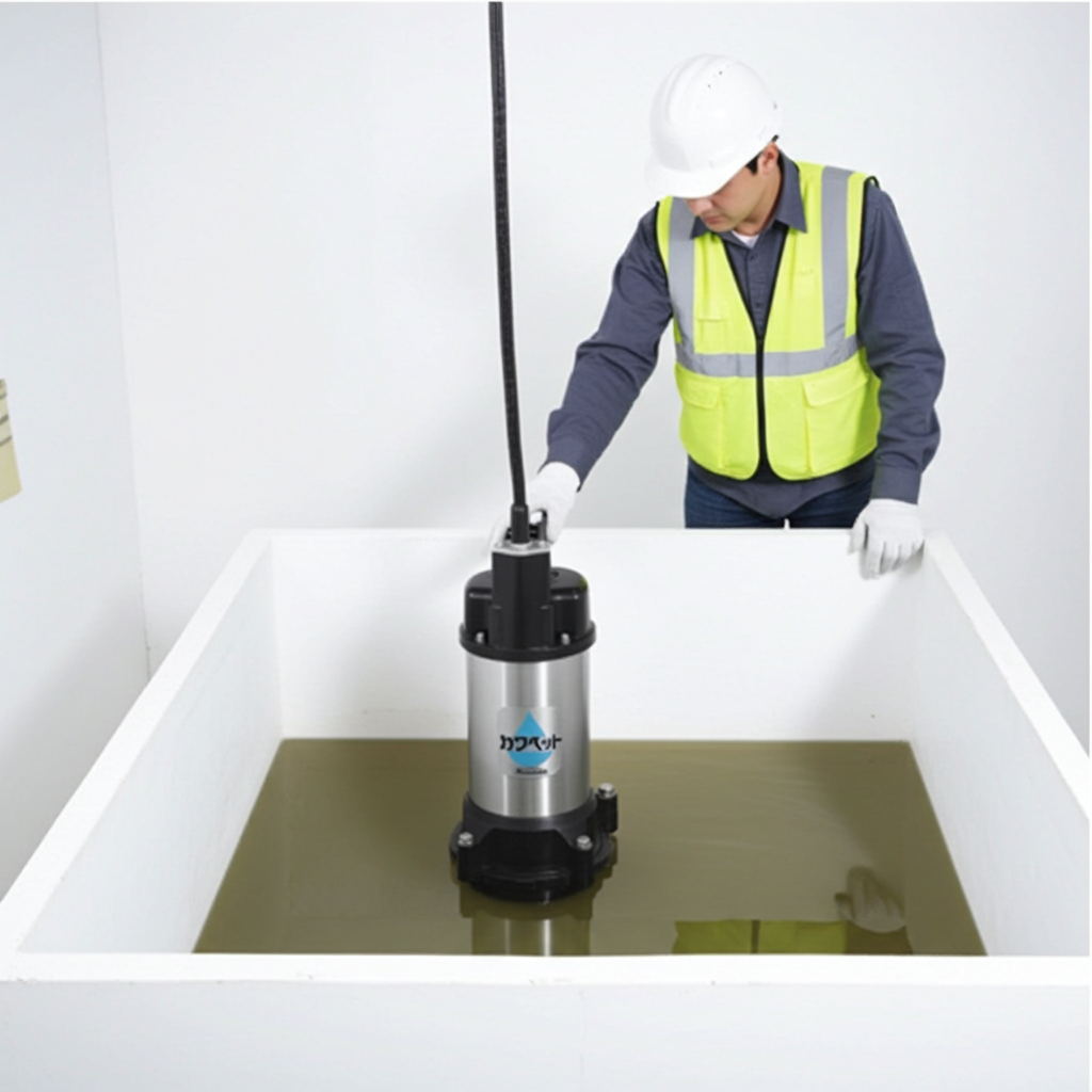 WUP4-506-0.4T 強化樹脂製排水水中ﾎﾟﾝﾌﾟ2極