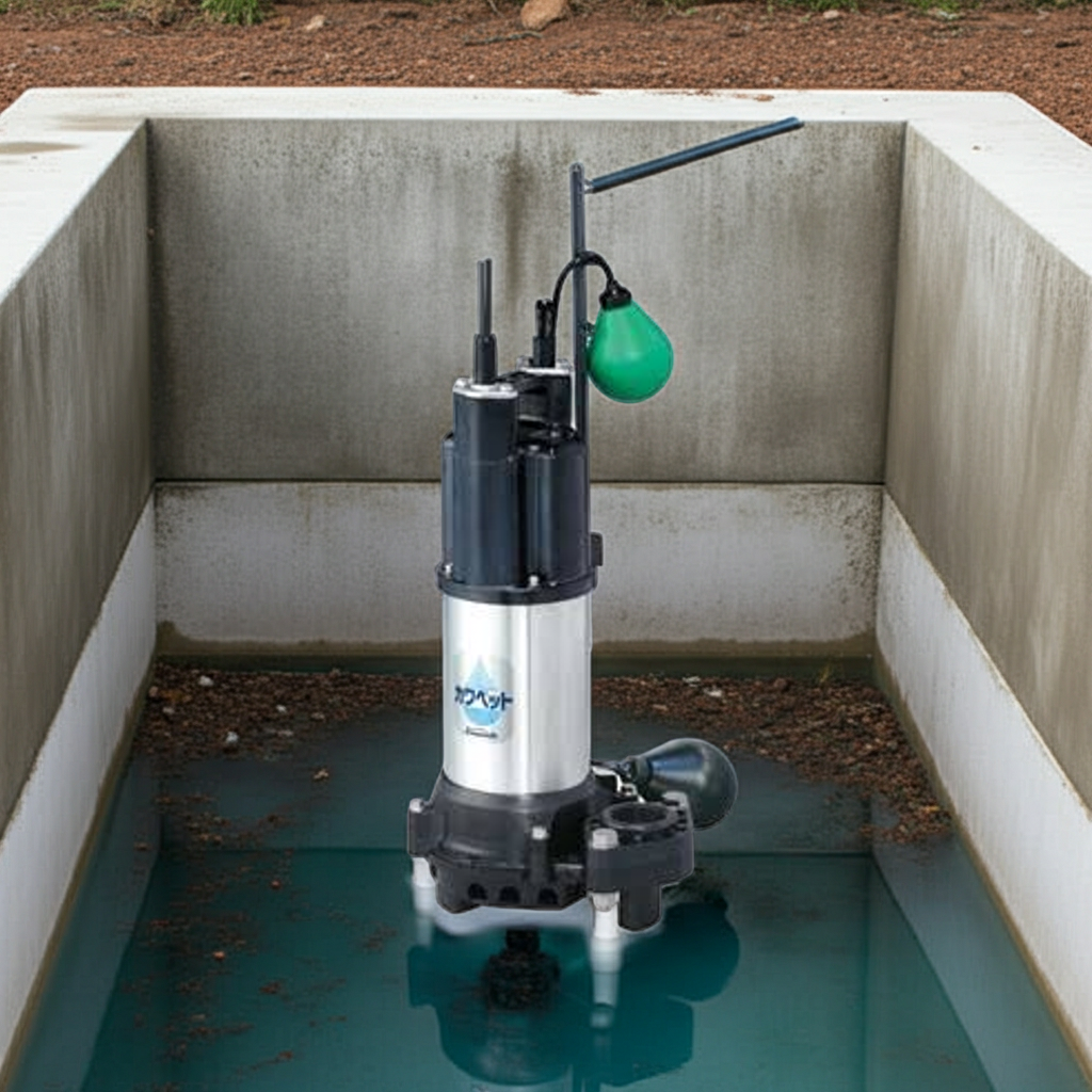 WUP4-406-0.25TL 強化樹脂製排水水中ﾎﾟﾝﾌﾟ2極