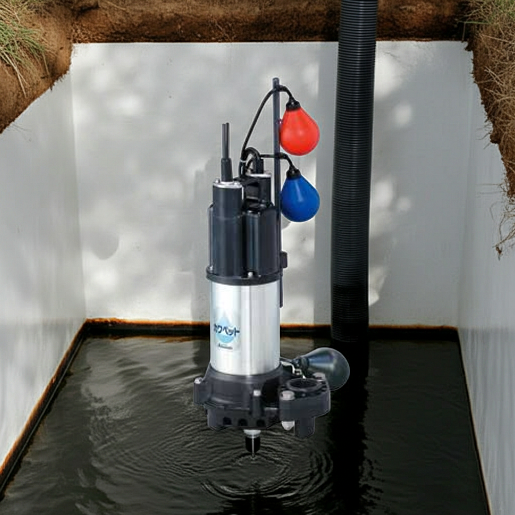 WUP4-405-0.25SLN 強化樹脂製排水水中ﾎﾟﾝﾌﾟ2極単相100V