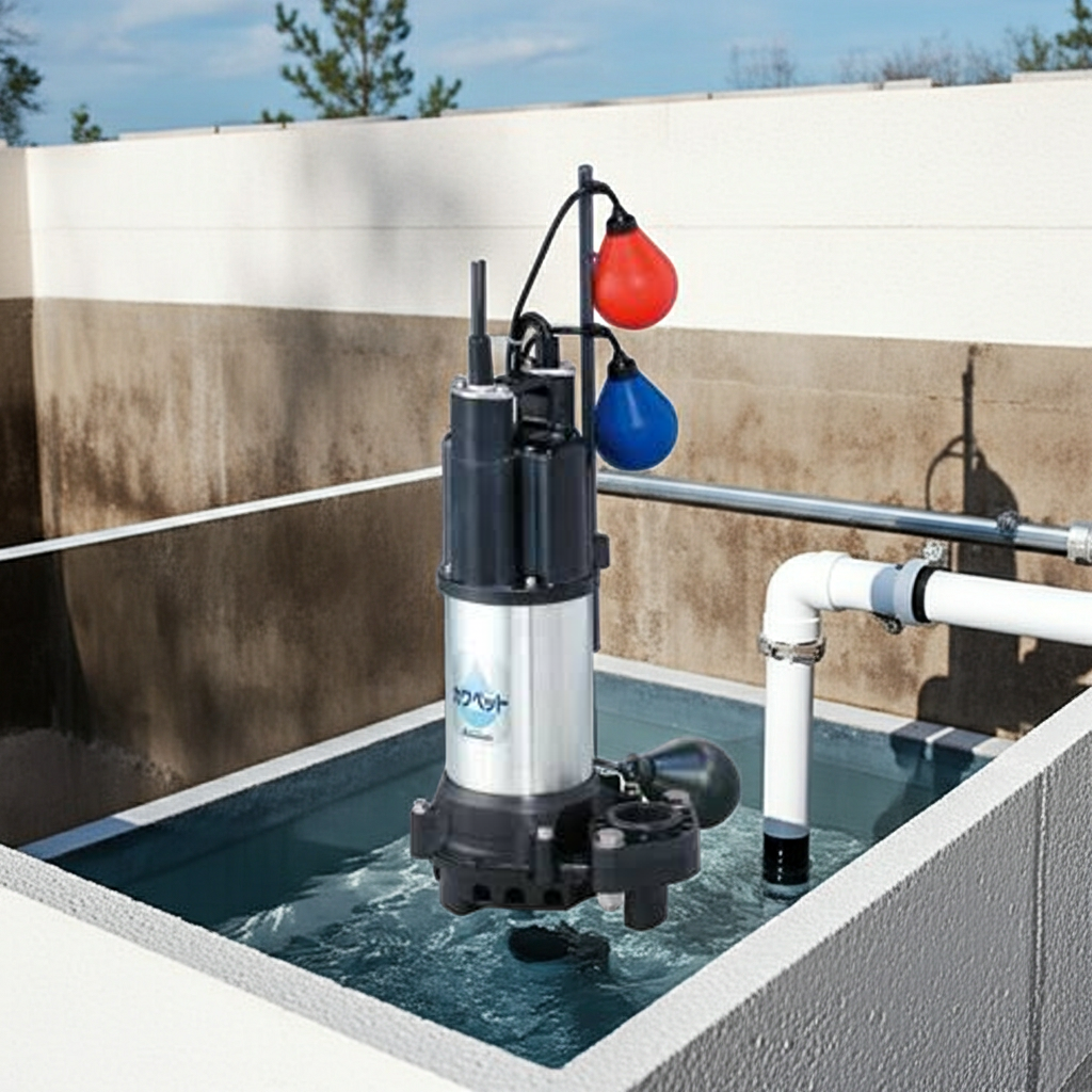 WUP4-506-0.4SLN 強化樹脂製排水水中ﾎﾟﾝﾌﾟ2極単相100V