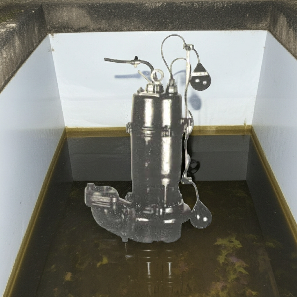 SU4-506-1.5L ﾌﾗﾝｼﾞSU4形汚水水中ﾎﾟﾝﾌﾟ2極自動型ﾌﾗﾝｼﾞﾀｲﾌﾟ60Hz