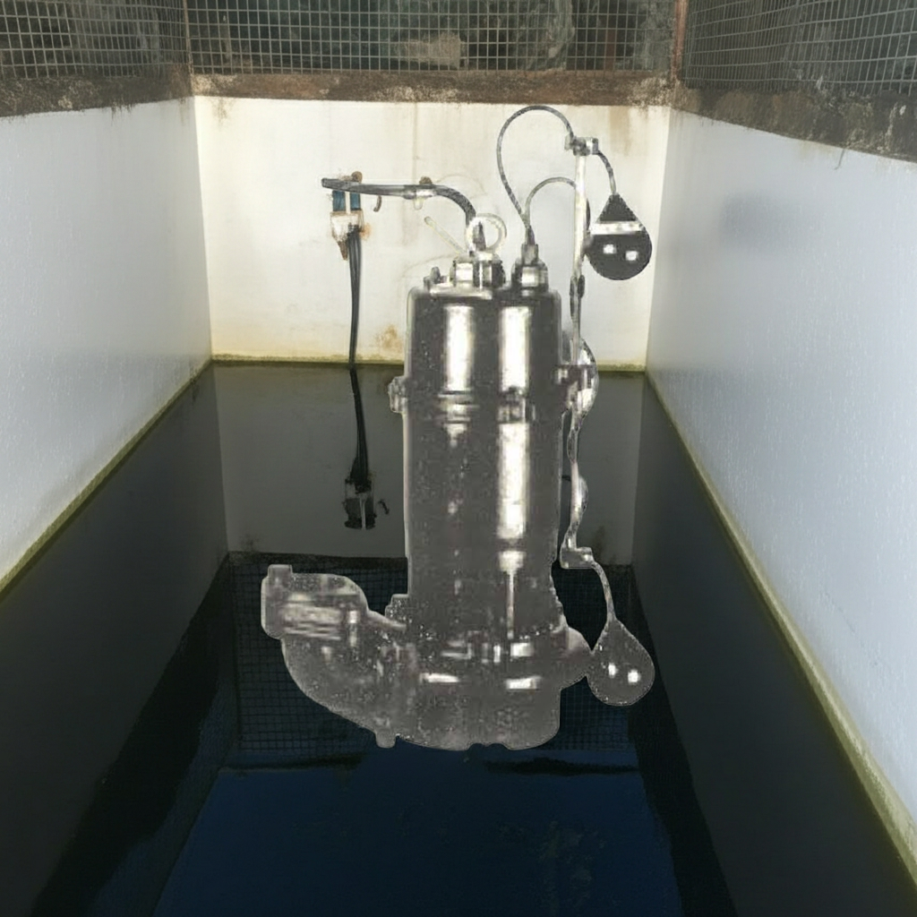 SU4-506-2.2L ﾌﾗﾝｼﾞSU4形汚水水中ﾎﾟﾝﾌﾟ2極自動型ﾌﾗﾝｼﾞﾀｲﾌﾟ60Hz