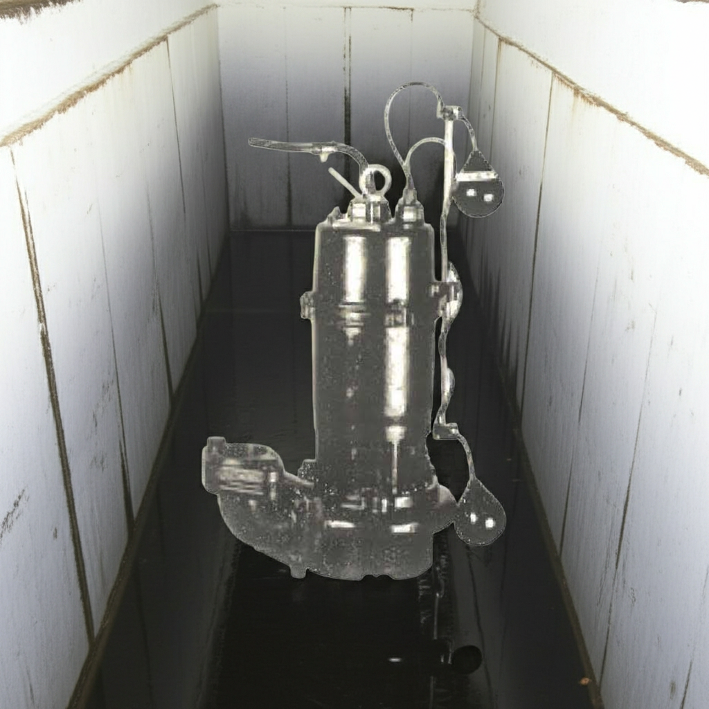 SU4-506-3.7L ﾌﾗﾝｼﾞSU4形汚水水中ﾎﾟﾝﾌﾟ2極自動型ﾌﾗﾝｼﾞﾀｲﾌﾟ60Hz