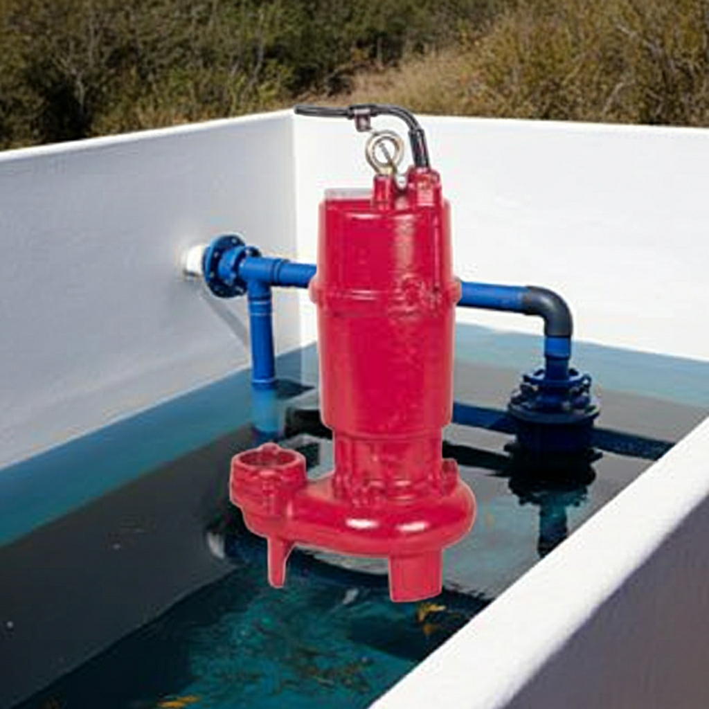 ZU3-655-2.2 ZU3形ﾌﾗﾝｼﾞﾀｲﾌﾟ非自動型汚水汚物水中ﾎﾟﾝﾌﾟ2極50Hz