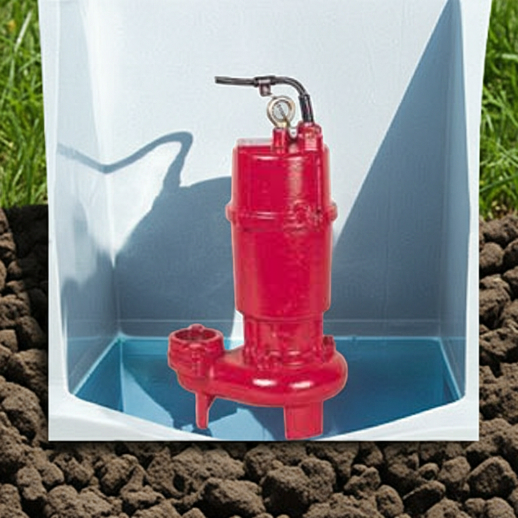 ZUH-655-1.5 ZUH形ﾌﾗﾝｼﾞﾀｲﾌﾟ高液温仕様非自動型汚水汚物水中ﾎﾟﾝﾌﾟ2極50Hz