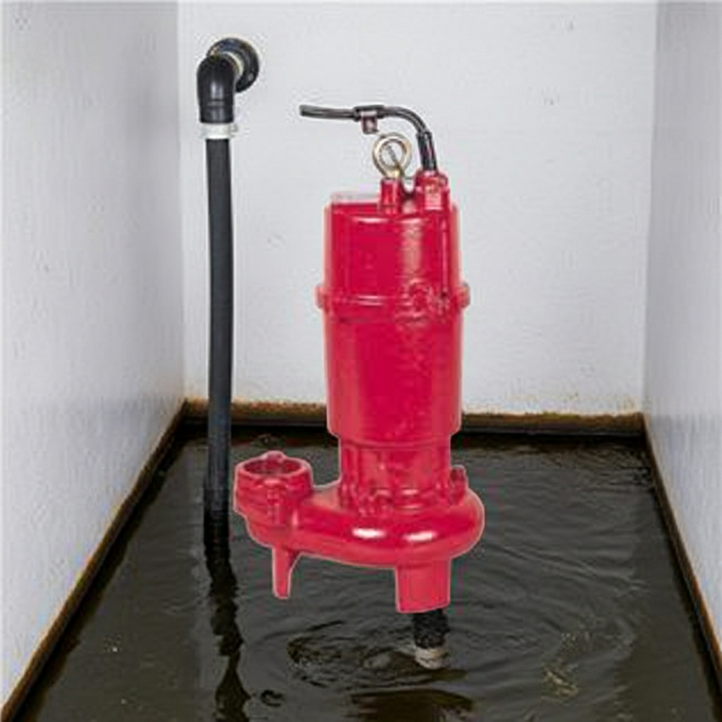 ZUH-805-2.2 ZUH形ﾌﾗﾝｼﾞﾀｲﾌﾟ高液温仕様非自動型汚水汚物水中ﾎﾟﾝﾌﾟ2極50Hz