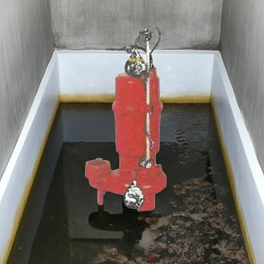 ZU3-506-0.4TL ZU3形ﾌﾗﾝｼﾞﾀｲﾌﾟ自動型汚水汚物水中ﾎﾟﾝﾌﾟ2極60Hz