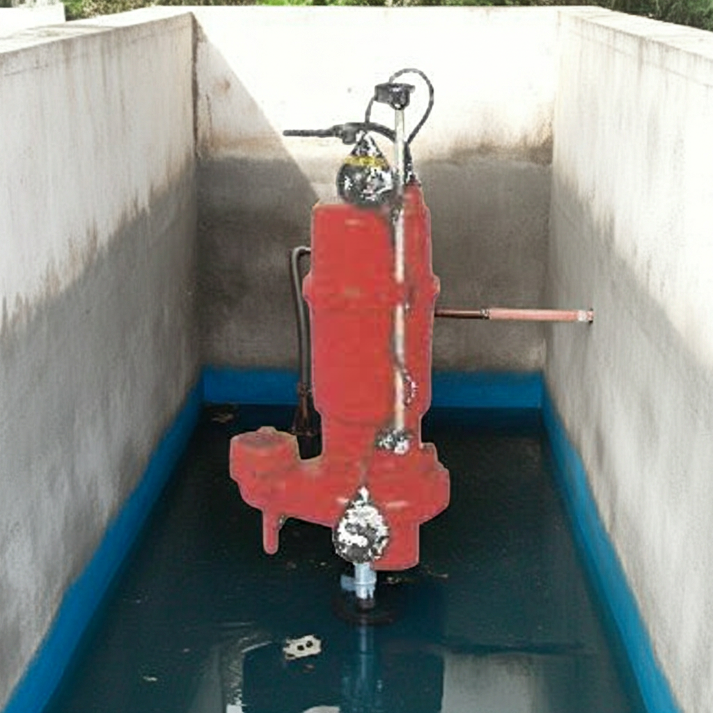 ZU3-806-3.7L ZU3形ﾌﾗﾝｼﾞﾀｲﾌﾟ自動型汚水汚物水中ﾎﾟﾝﾌﾟ2極60Hz