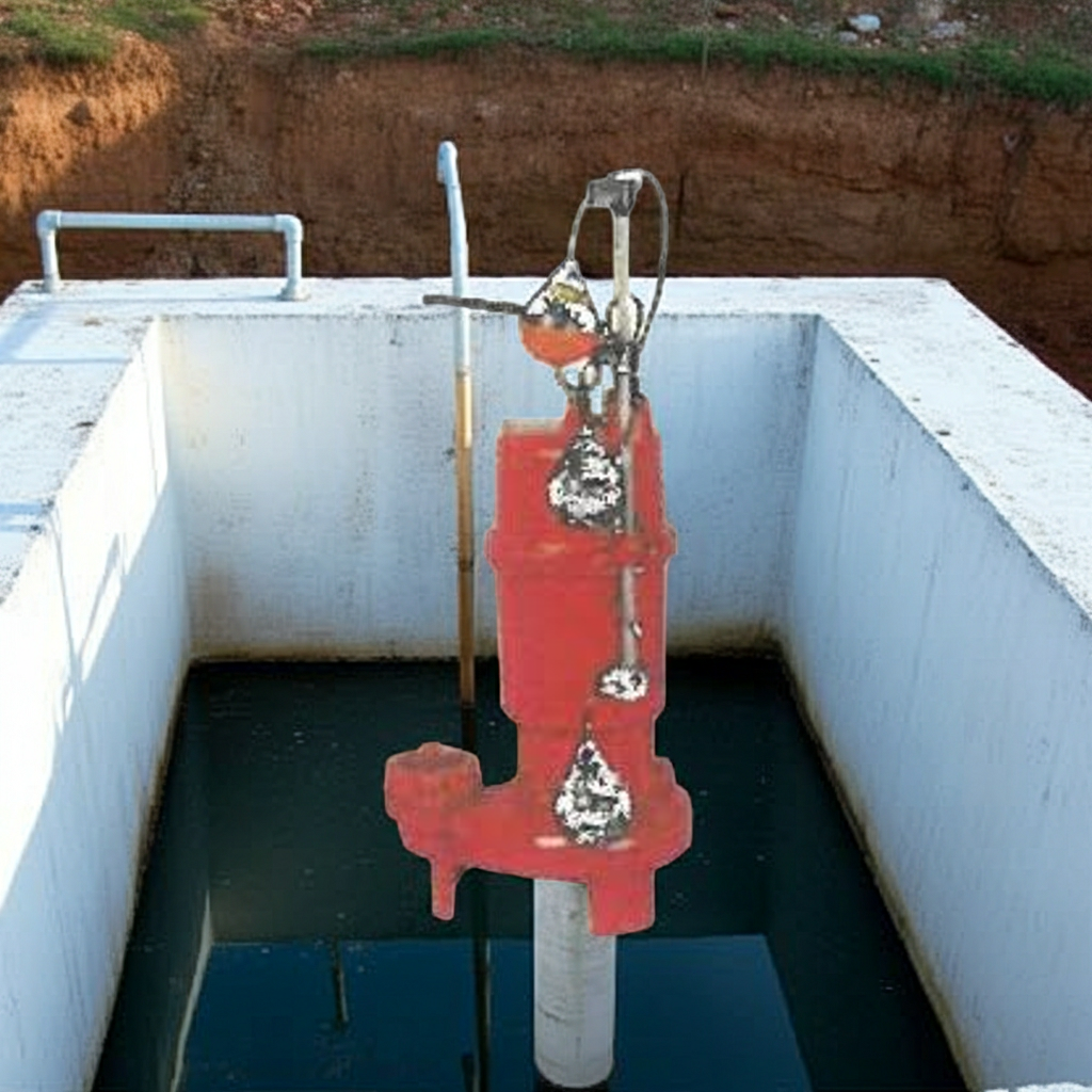 ZU3-506-0.4TLN ZU3形ﾌﾗﾝｼﾞﾀｲﾌﾟ自動交互内蔵型汚水汚物水中ﾎﾟﾝﾌﾟ2極60Hz