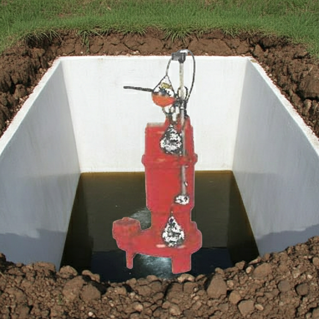 ZU3-506-1.5LN ZU3形ﾌﾗﾝｼﾞﾀｲﾌﾟ自動交互内蔵型汚水汚物水中ﾎﾟﾝﾌﾟ2極60Hz