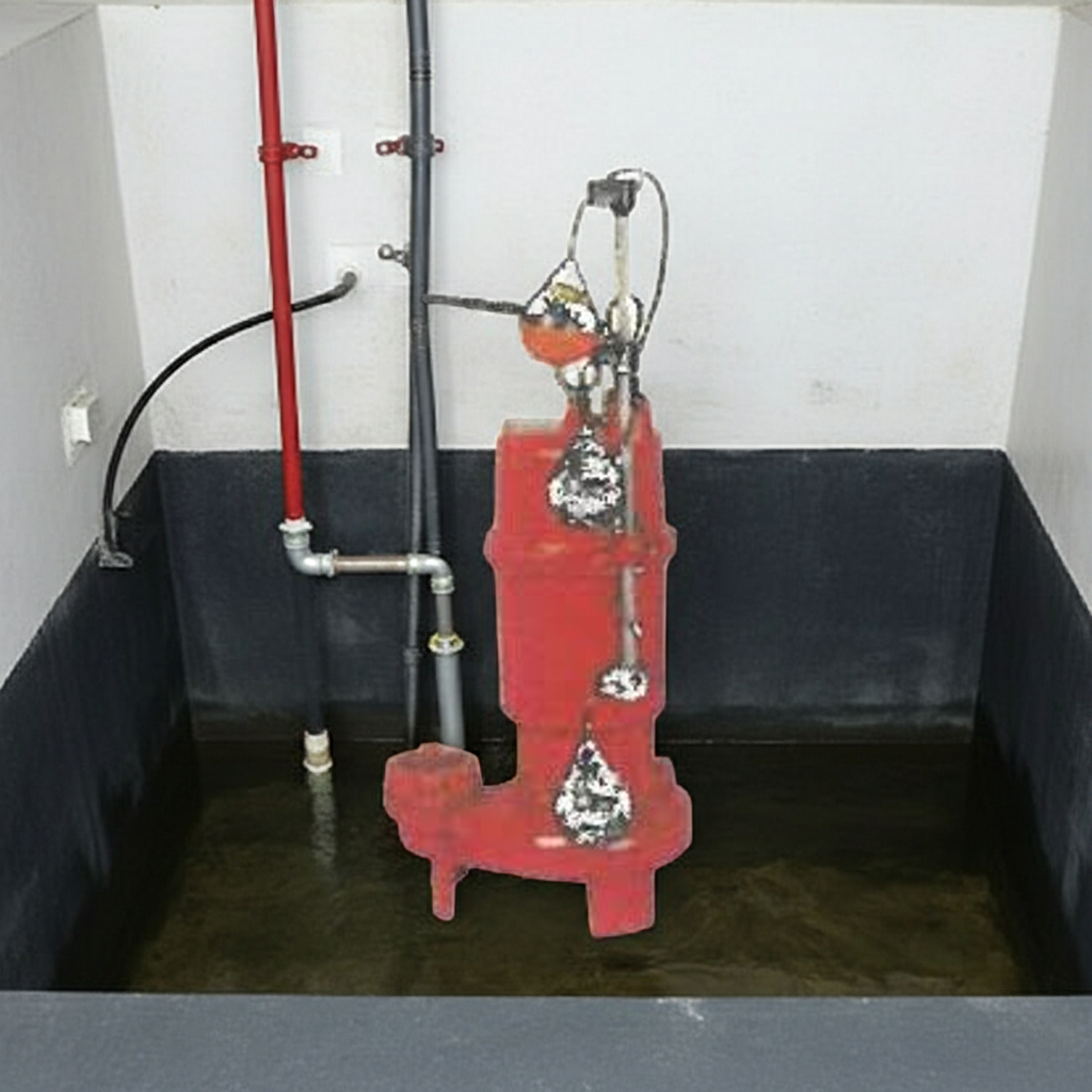 ZU3-656-2.2LN ZU3形ﾌﾗﾝｼﾞﾀｲﾌﾟ自動交互内蔵型汚水汚物水中ﾎﾟﾝﾌﾟ2極60Hz