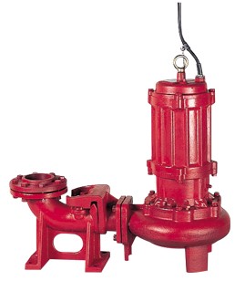 BU4-655-1.5非自動型着脱ﾀｲﾌﾟBU4形汚物水中ﾎﾟﾝﾌﾟﾉﾝｸﾛｯｸﾞﾀｲﾌﾟ4極