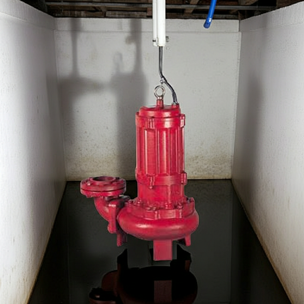 BU4-1005-15非自動型ﾌﾗﾝｼﾞﾀｲﾌﾟBU4形汚物水中ﾎﾟﾝﾌﾟﾉﾝｸﾛｯｸﾞﾀｲﾌﾟ4極