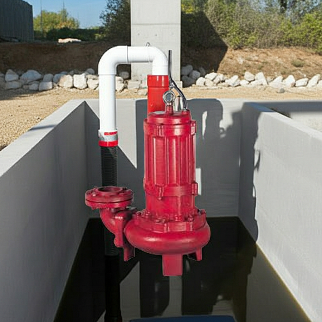 BU4-1505-7.5非自動型ﾌﾗﾝｼﾞﾀｲﾌﾟBU4形汚物水中ﾎﾟﾝﾌﾟﾉﾝｸﾛｯｸﾞﾀｲﾌﾟ4極