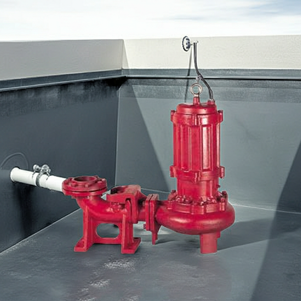 BU4-1005-15非自動型着脱ﾀｲﾌﾟBU4形汚物水中ﾎﾟﾝﾌﾟﾉﾝｸﾛｯｸﾞﾀｲﾌﾟ4極