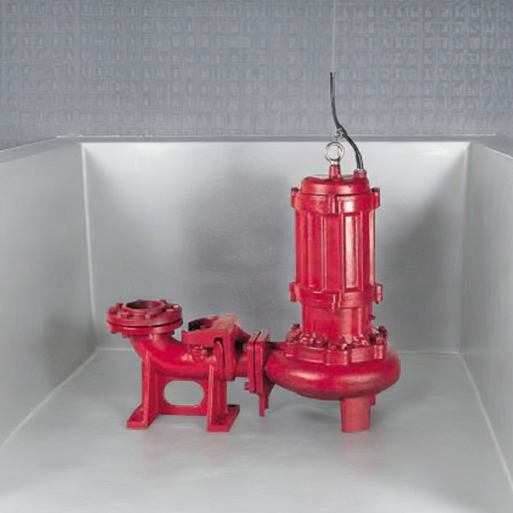 BU4-1505-22非自動型着脱ﾀｲﾌﾟBU4形汚物水中ﾎﾟﾝﾌﾟﾉﾝｸﾛｯｸﾞﾀｲﾌﾟ4極