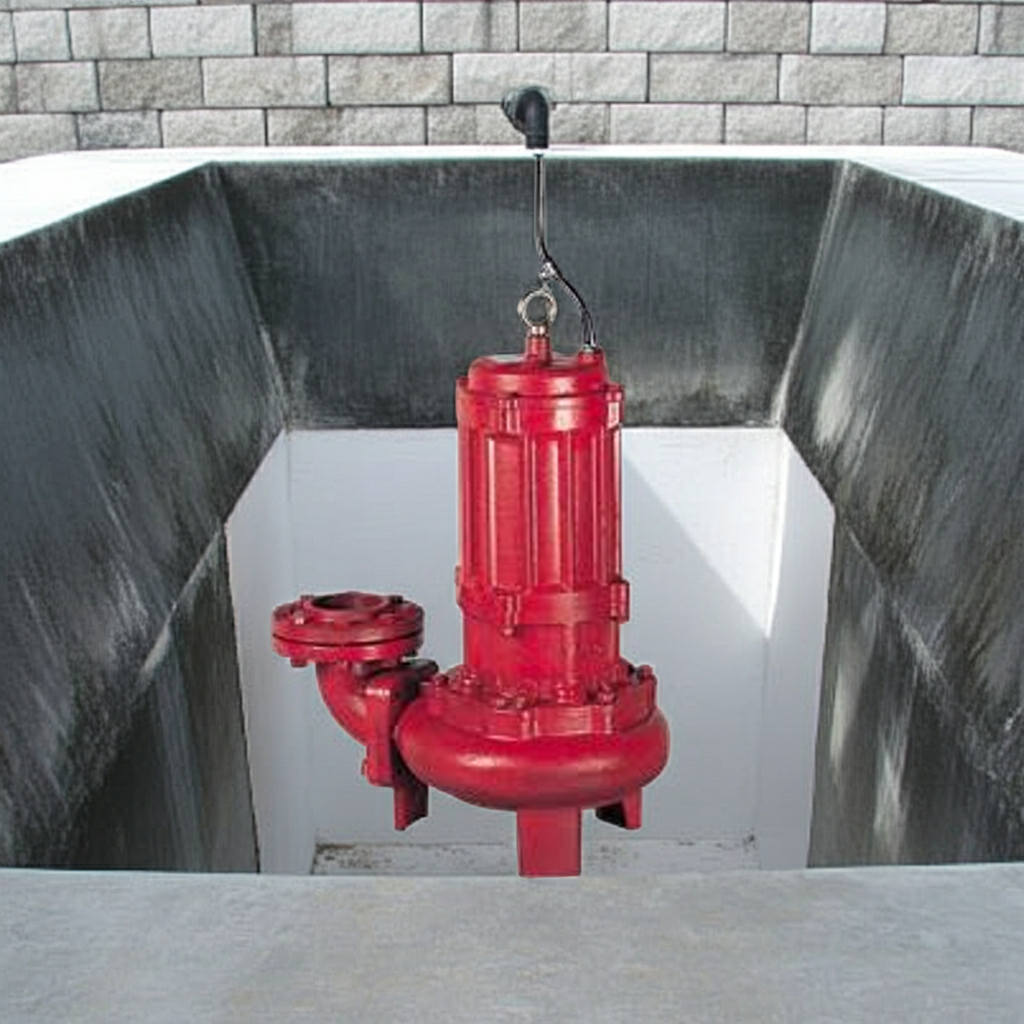 BU4-806-2.2非自動型ﾌﾗﾝｼﾞﾀｲﾌﾟBU4形汚物水中ﾎﾟﾝﾌﾟﾉﾝｸﾛｯｸﾞﾀｲﾌﾟ4極