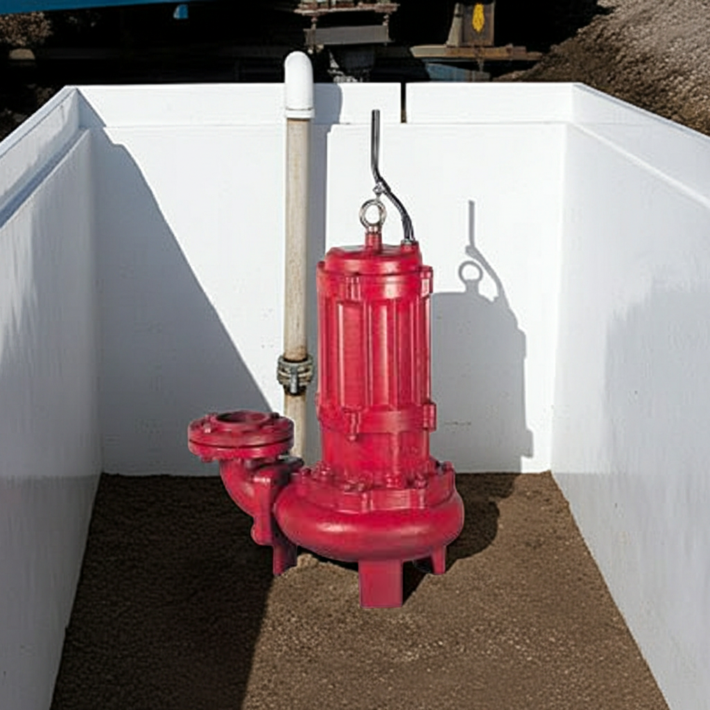 BU4-806-5.5非自動型ﾌﾗﾝｼﾞﾀｲﾌﾟBU4形汚物水中ﾎﾟﾝﾌﾟﾉﾝｸﾛｯｸﾞﾀｲﾌﾟ4極