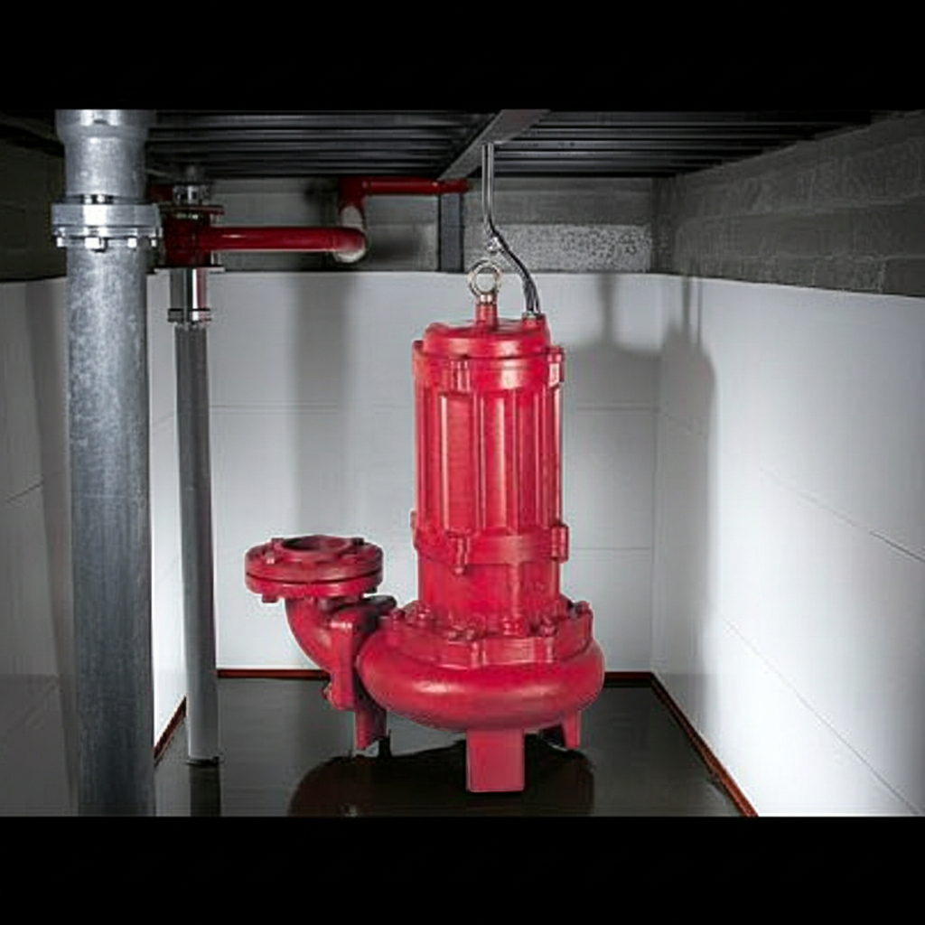 BU4-806-15非自動型ﾌﾗﾝｼﾞﾀｲﾌﾟBU4形汚物水中ﾎﾟﾝﾌﾟﾉﾝｸﾛｯｸﾞﾀｲﾌﾟ4極