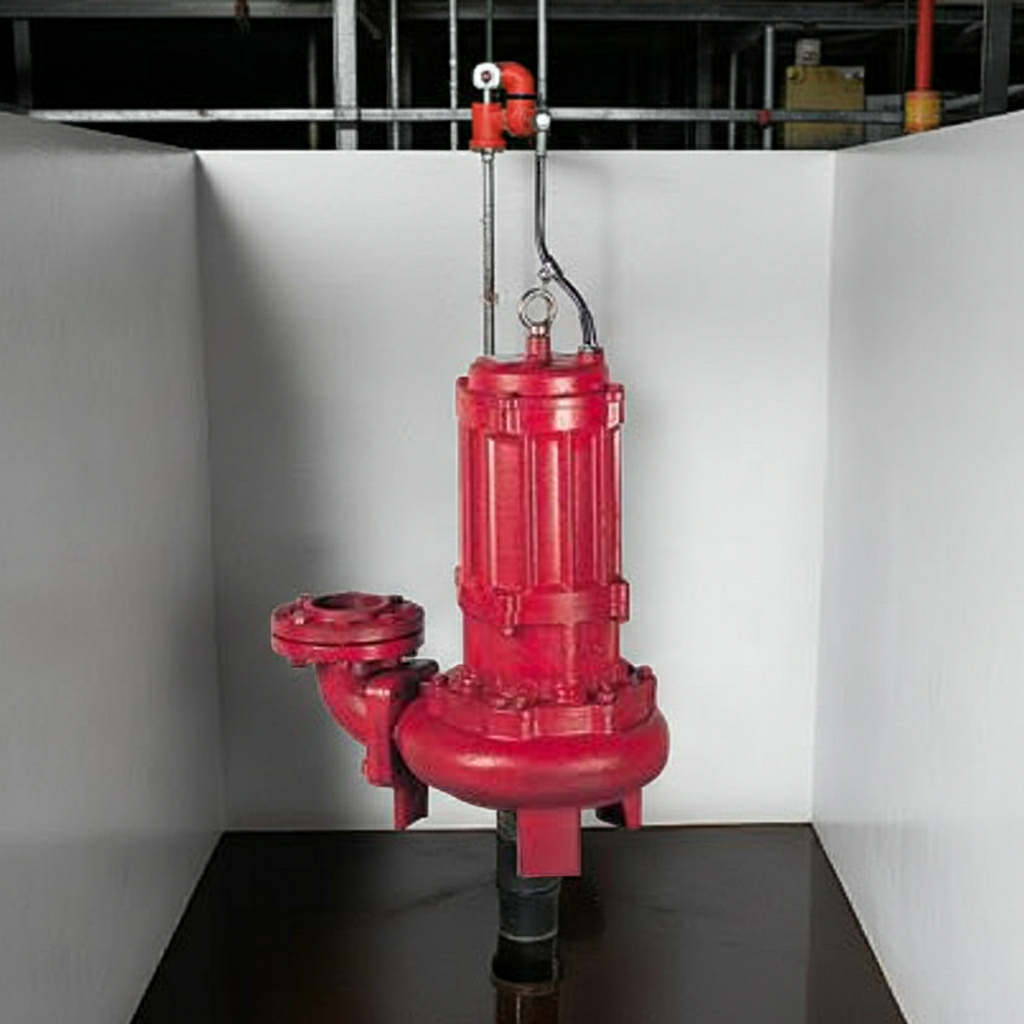 BU4-1006-3.7非自動型ﾌﾗﾝｼﾞﾀｲﾌﾟBU4形汚物水中ﾎﾟﾝﾌﾟﾉﾝｸﾛｯｸﾞﾀｲﾌﾟ4極