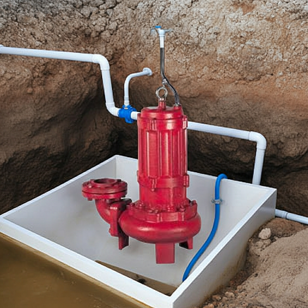 BU4-1006-18.5非自動型ﾌﾗﾝｼﾞﾀｲﾌﾟBU4形汚物水中ﾎﾟﾝﾌﾟﾉﾝｸﾛｯｸﾞﾀｲﾌﾟ4極