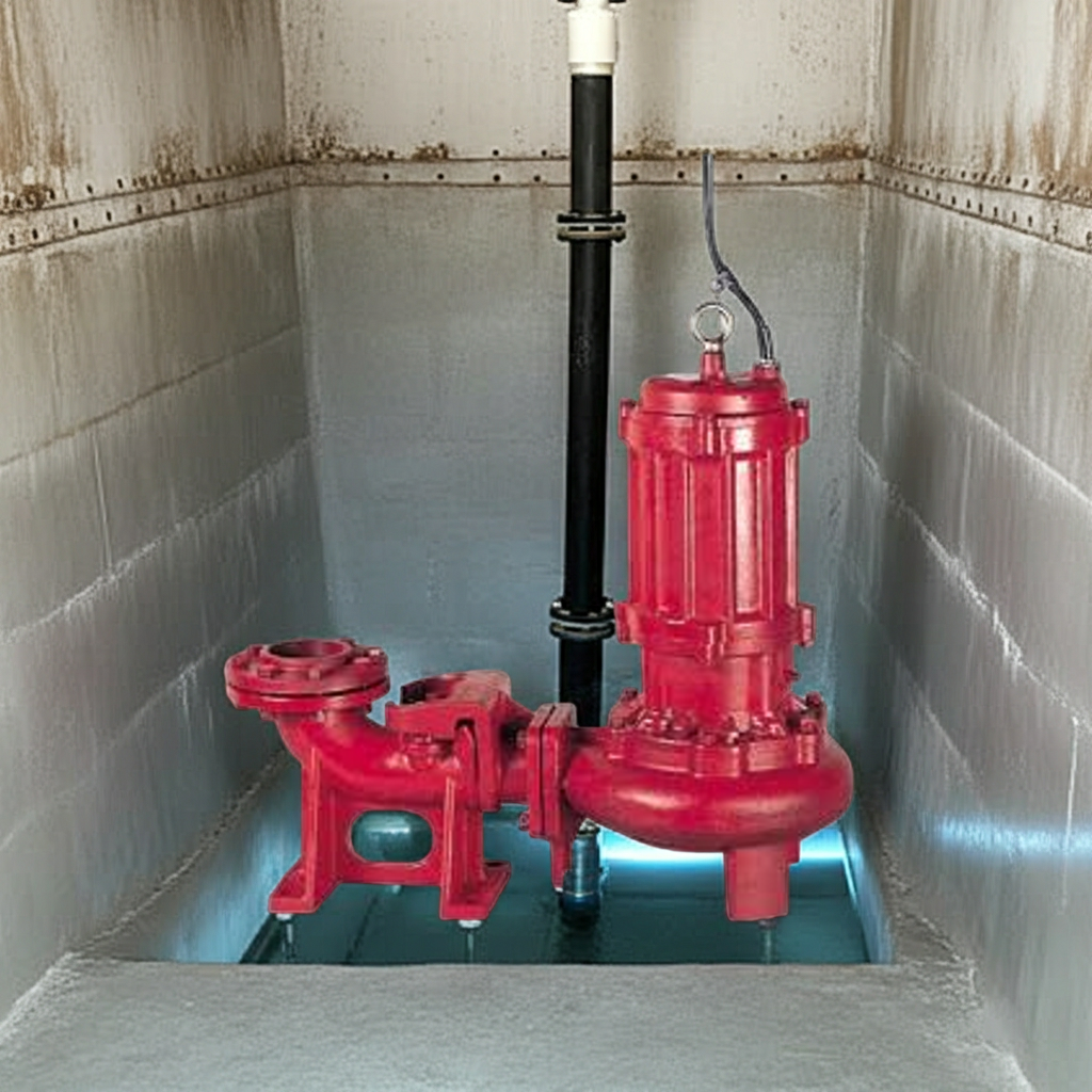 BU4-506-0.75非自動型着脱ﾀｲﾌﾟBU4形汚物水中ﾎﾟﾝﾌﾟﾉﾝｸﾛｯｸﾞﾀｲﾌﾟ4極