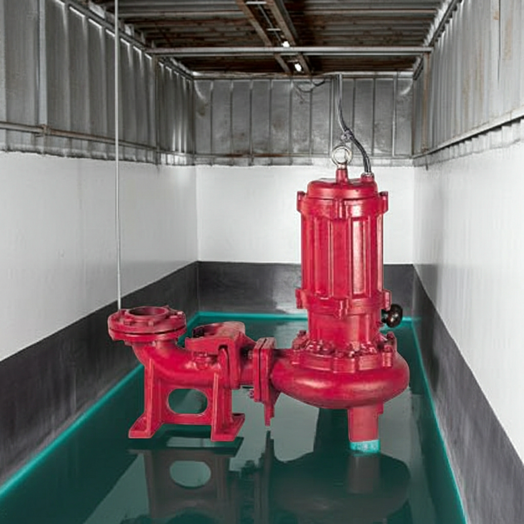 BU4-656-1.5非自動型着脱ﾀｲﾌﾟBU4形汚物水中ﾎﾟﾝﾌﾟﾉﾝｸﾛｯｸﾞﾀｲﾌﾟ4極