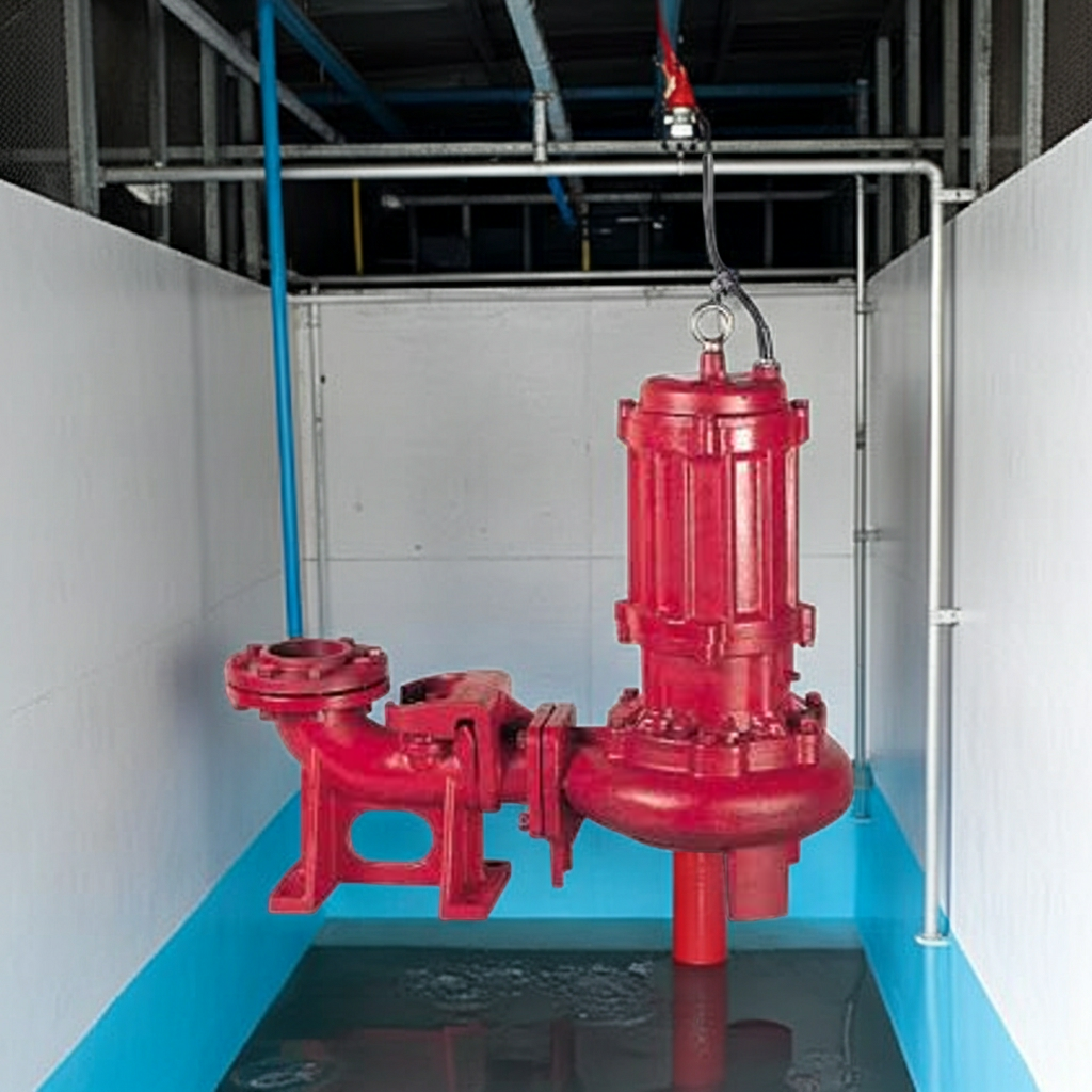 BU4-806-1.5非自動型着脱ﾀｲﾌﾟBU4形汚物水中ﾎﾟﾝﾌﾟﾉﾝｸﾛｯｸﾞﾀｲﾌﾟ4極