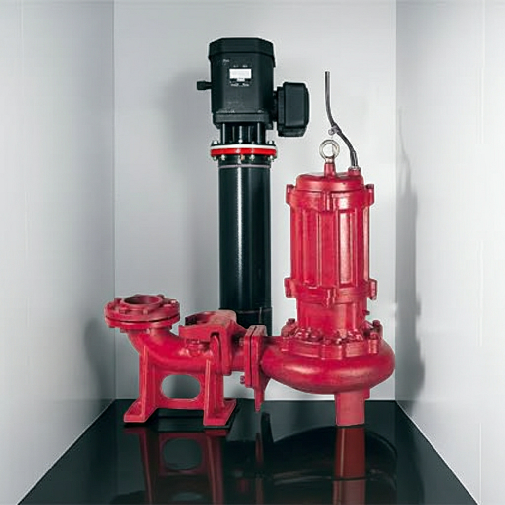 BU4-1006-11非自動型着脱ﾀｲﾌﾟBU4形汚物水中ﾎﾟﾝﾌﾟﾉﾝｸﾛｯｸﾞﾀｲﾌﾟ4極