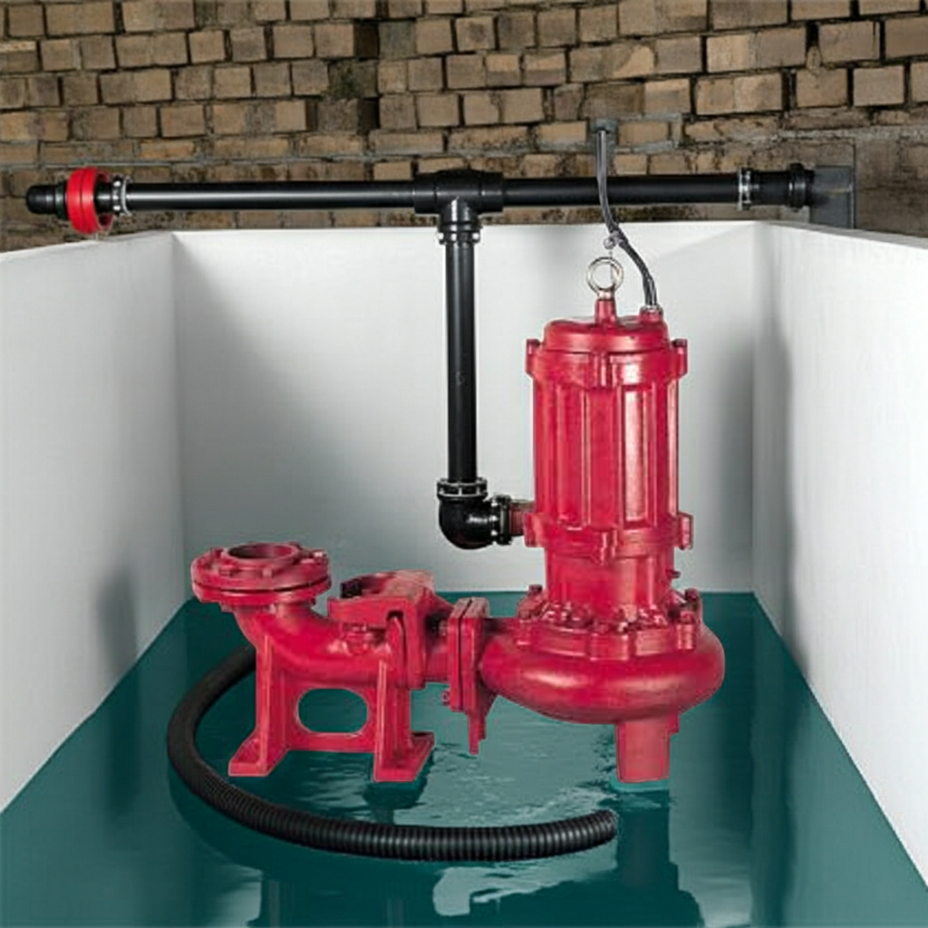 BU4-1006-22非自動型着脱ﾀｲﾌﾟBU4形汚物水中ﾎﾟﾝﾌﾟﾉﾝｸﾛｯｸﾞﾀｲﾌﾟ4極