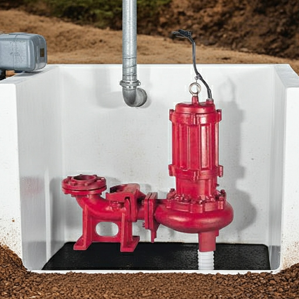 BU4-1506-15非自動型着脱ﾀｲﾌﾟBU4形汚物水中ﾎﾟﾝﾌﾟﾉﾝｸﾛｯｸﾞﾀｲﾌﾟ4極