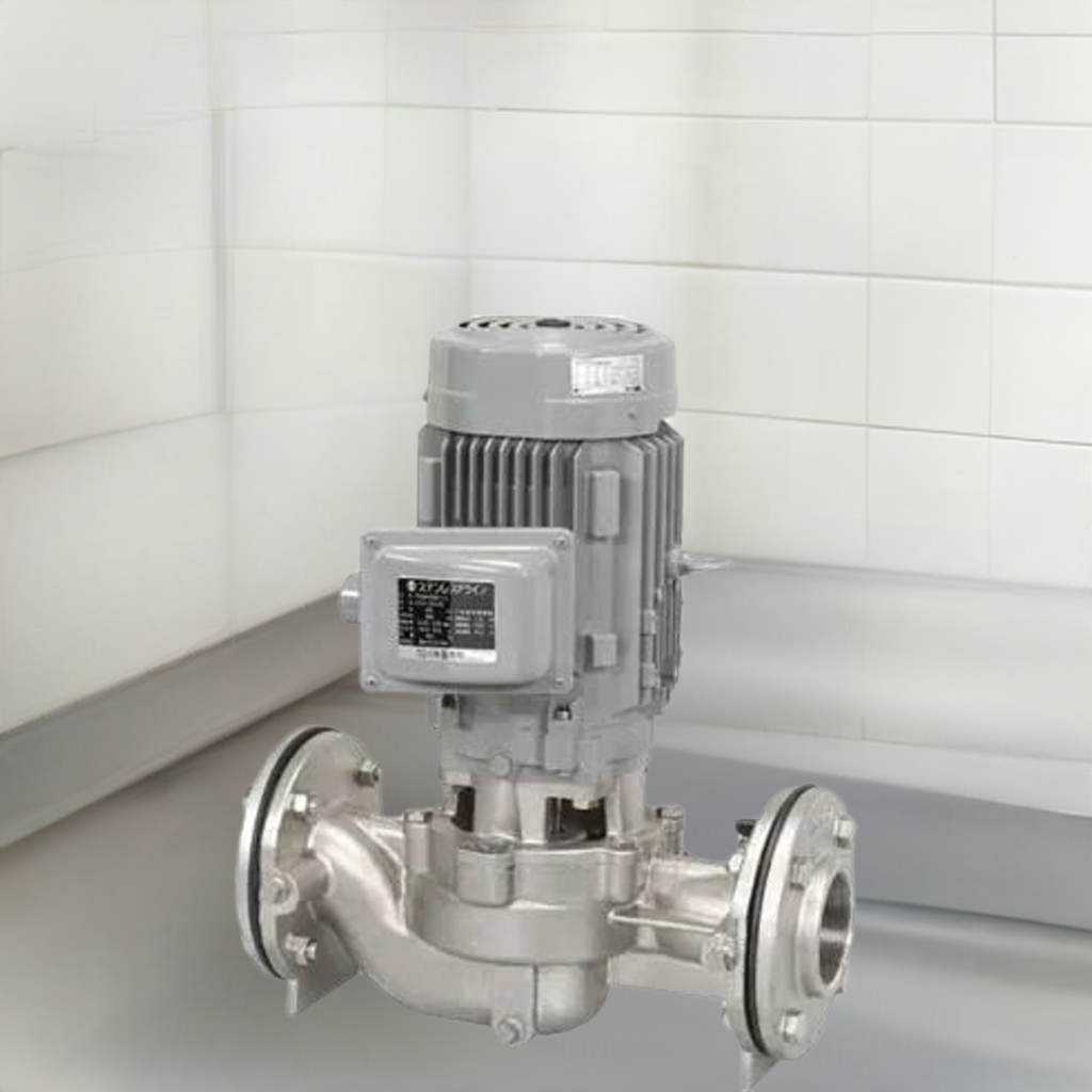 PSS505E0.75 kawamoto PSS(2)type stainless steel line pump 2polesｽﾃﾝﾚｽ製ﾗｲﾝﾎﾟﾝﾌﾟ川本50Hz
