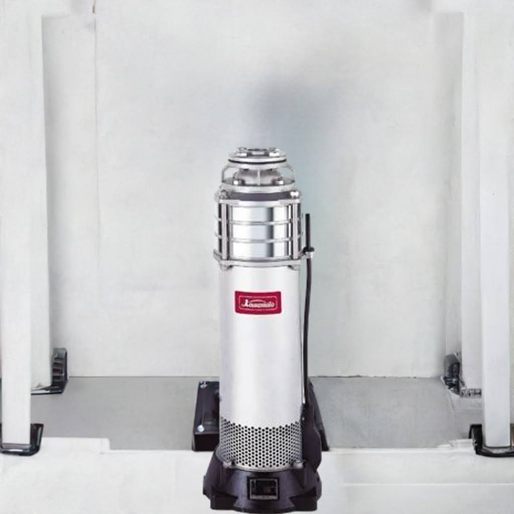 KUR2-1005-11 kawamoto KUR2,3type stainless steel submersible turbine pump for fresh waterステンレス製水中タービンポンプ 50Hz水槽設置用川本