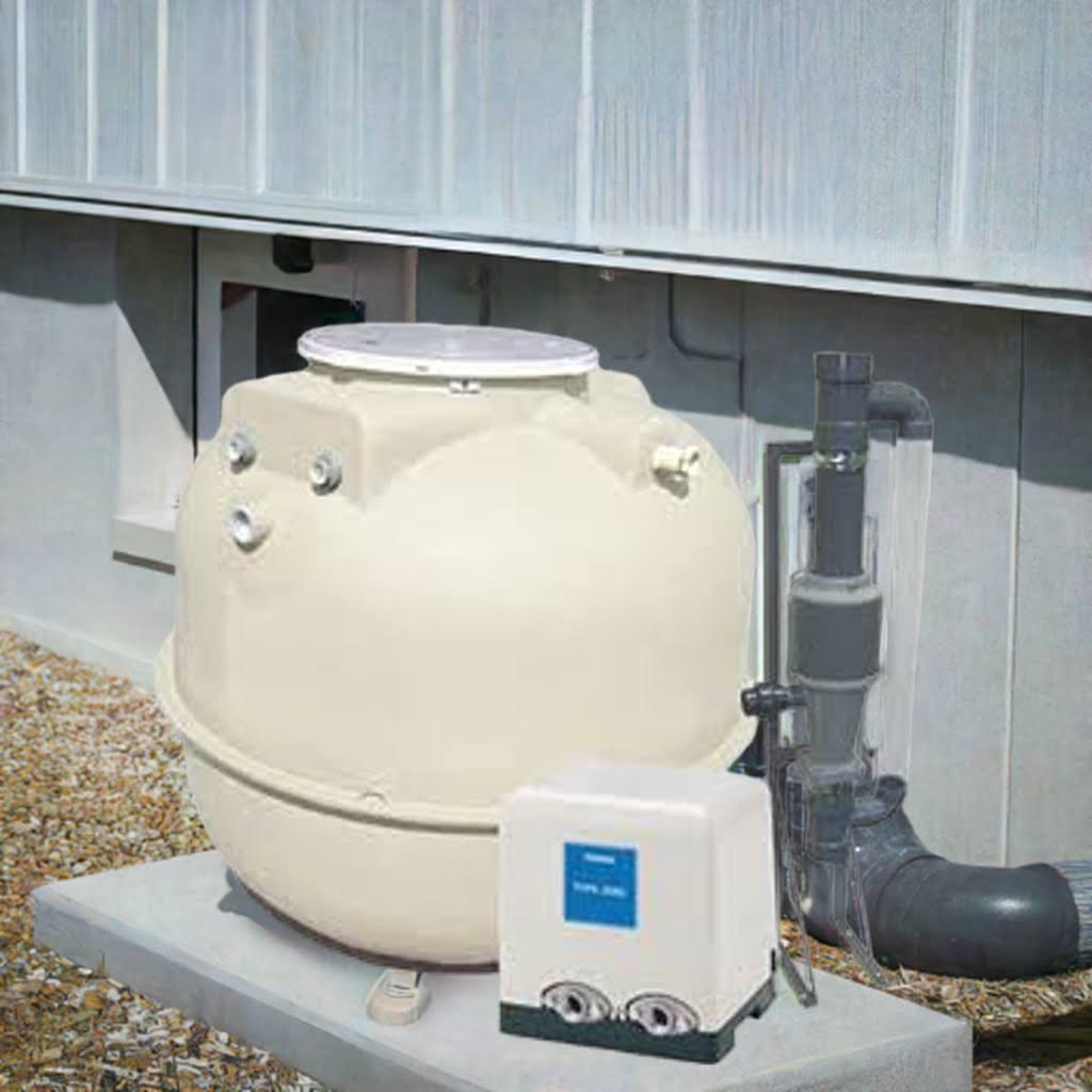 RUT15G-25THP6-205S標準 teral Rainwater type water pump Tank ground installation雨水利用式給水ポンプ タンク地上設置 ﾃﾗﾙ50Hz