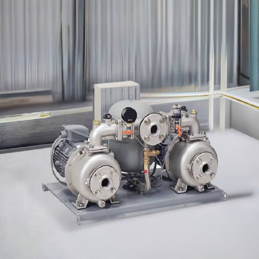 KB2-505AE5.5 kawamoto pump constant pressure ｽﾃﾝﾚｽ製給水ﾕﾆｯﾄ 定圧制御 川本 交互運転 50Hz